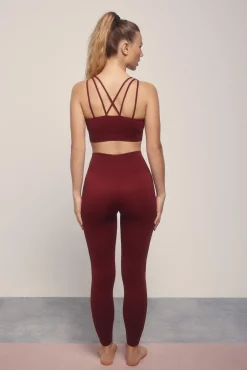 Leggings SEAMLESS COMFORT burgundy