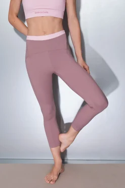 Leggings SOFT MOVE crop rosa