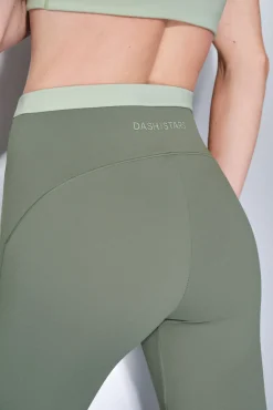 Leggings SOFT MOVE crop verde