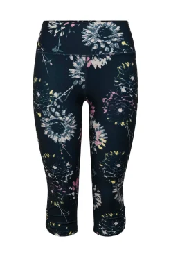 Leggings técnicos pirata cintura alta