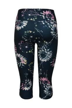 Leggings técnicos pirata cintura alta