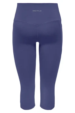 Leggings técnicos pirata cintura alta