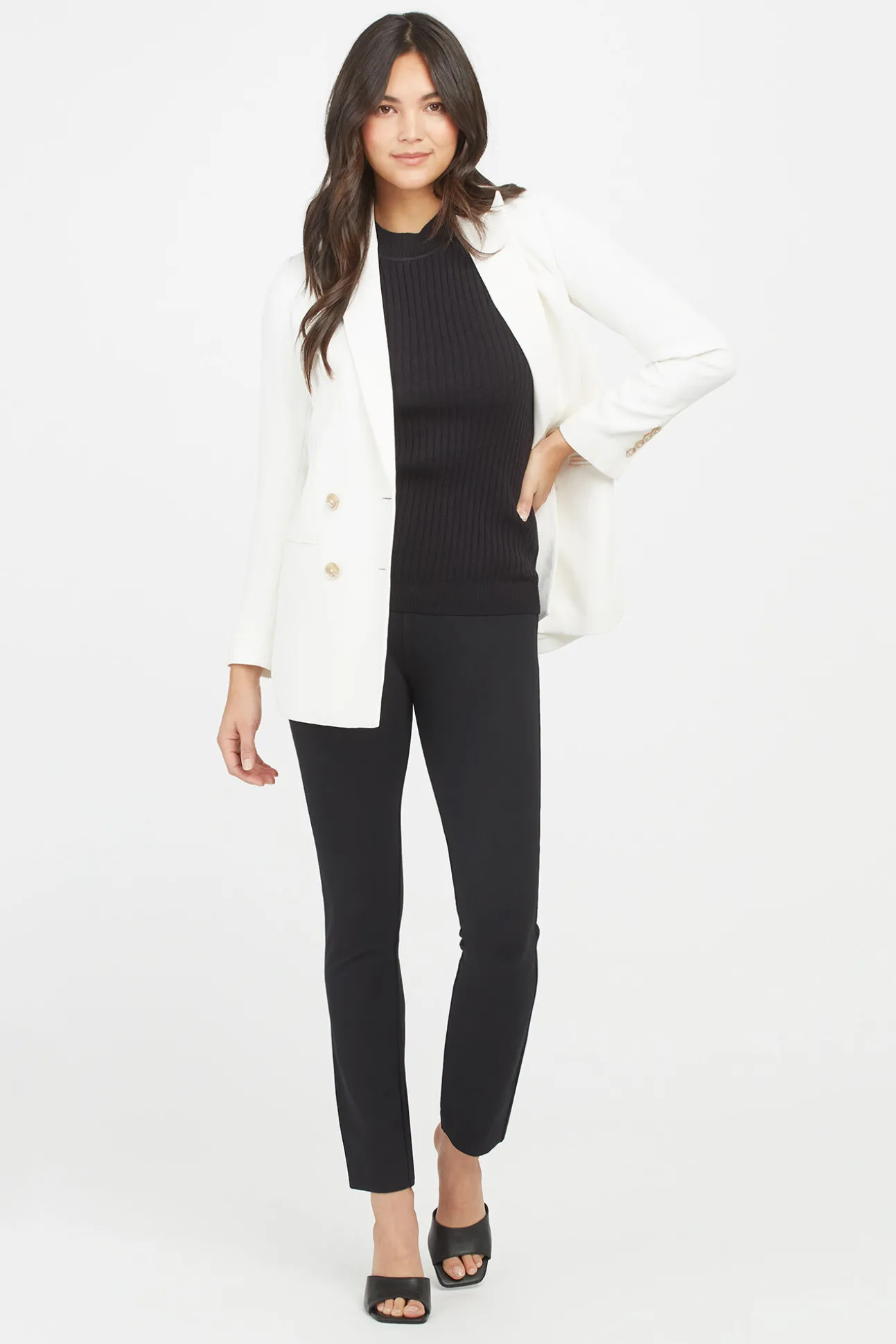 Leggins moldeadores de vestir negro Spanx