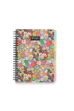 Libreta A4 con separadores