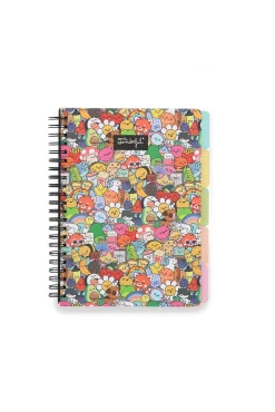 Libreta A4 con separadores