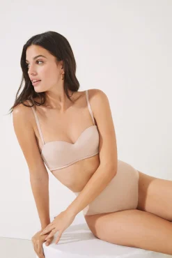 MAGICAL Sujetador sin tirantes push up microfibra