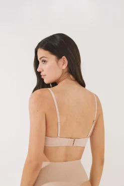 MAGICAL Sujetador sin tirantes push up microfibra
