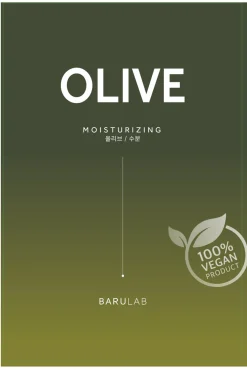 Mascarilla de tejido con extracto de oliva