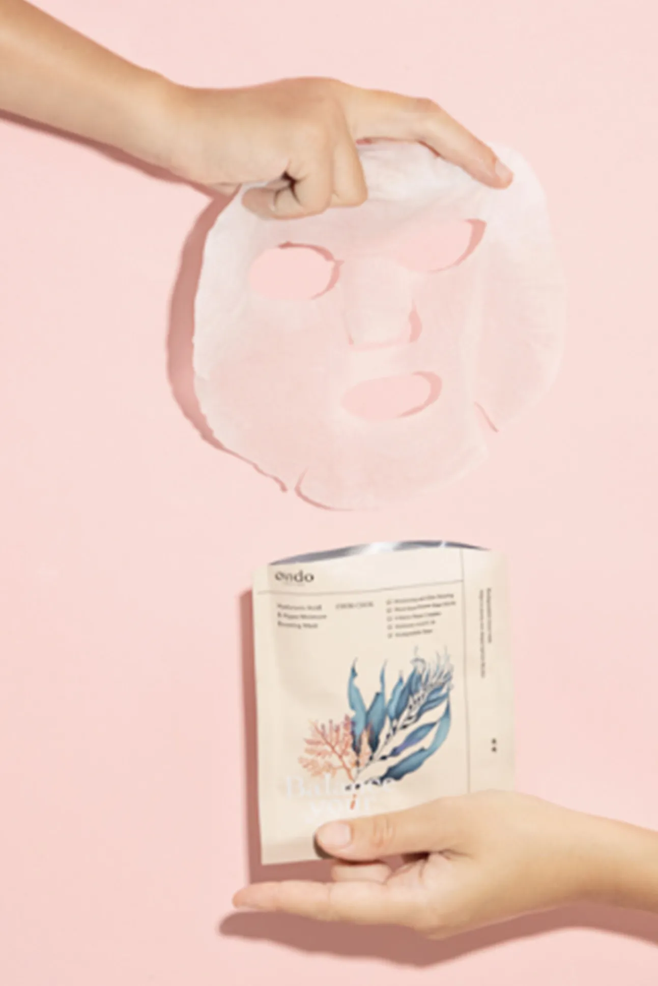 Mascarilla ultra hidratante con ácido hialurónico