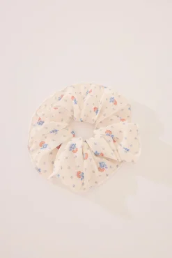 Maxi scrunchie estampado crudo