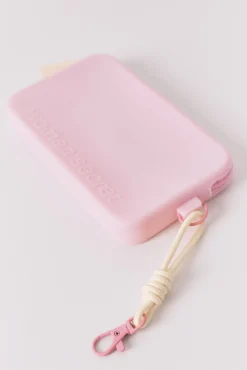 Monedero rosa amarillo