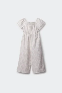 Mono lino rayas niña