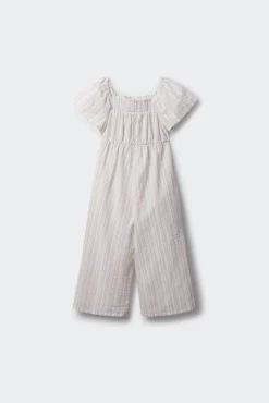 Mono lino rayas niña