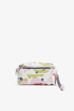 Neceser estampado con bolsillo
