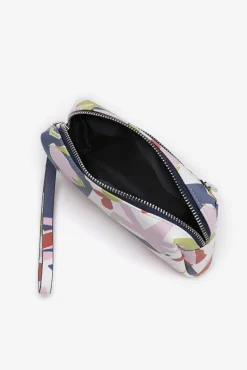 Neceser estampado con bolsillo