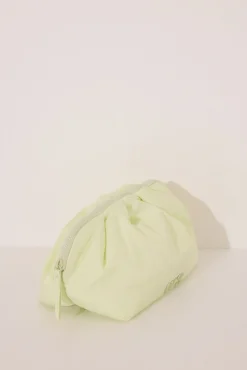 Neceser grande nube nylon verde lima