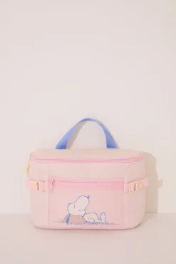 Neceser grande rosa Snoopy