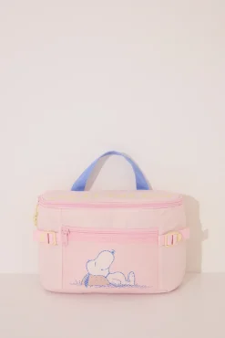 Neceser grande rosa Snoopy