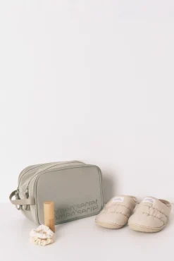 Neceser grande rubber kaki