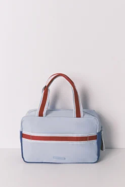 Neceser grande Snoopy azul estampado