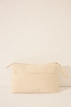 Neceser mediano neopreno beige