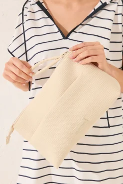 Neceser mediano neopreno beige