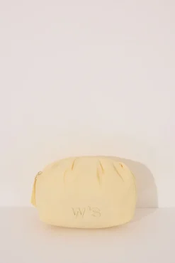 Neceser mediano nube nylon amarillo