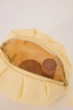 Neceser mediano nube nylon amarillo