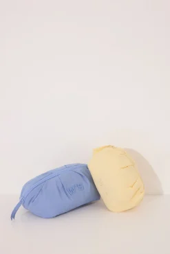 Neceser mediano nube nylon amarillo