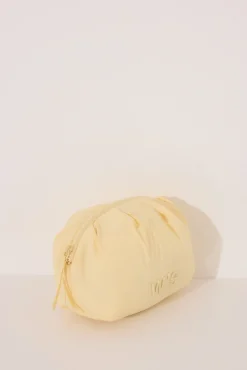 Neceser mediano nube nylon amarillo