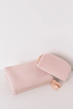 Neceser pequeño rubber rosa
