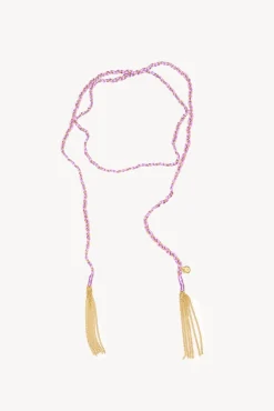 Nicole.Collar largo cadena trenzada