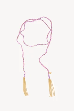 Nicole.Collar largo cadena trenzada