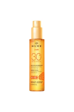 Nuxe Sun Aceite Bronceador Rostro y Cuerpo SPF 30