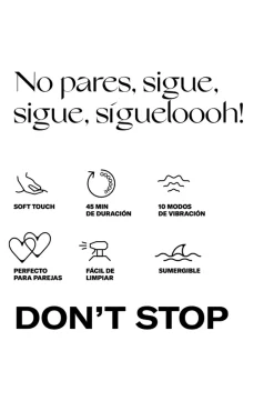 OOOH DON'T STOP - anillo