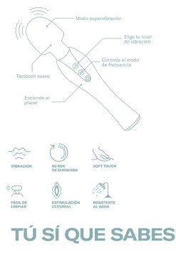 OOOH TU SI QUE SABES AZUL - vibrador