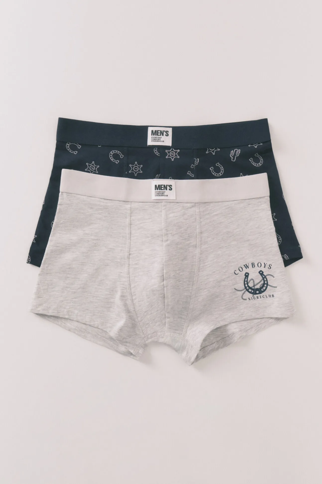 Pack 2 boxers country azul