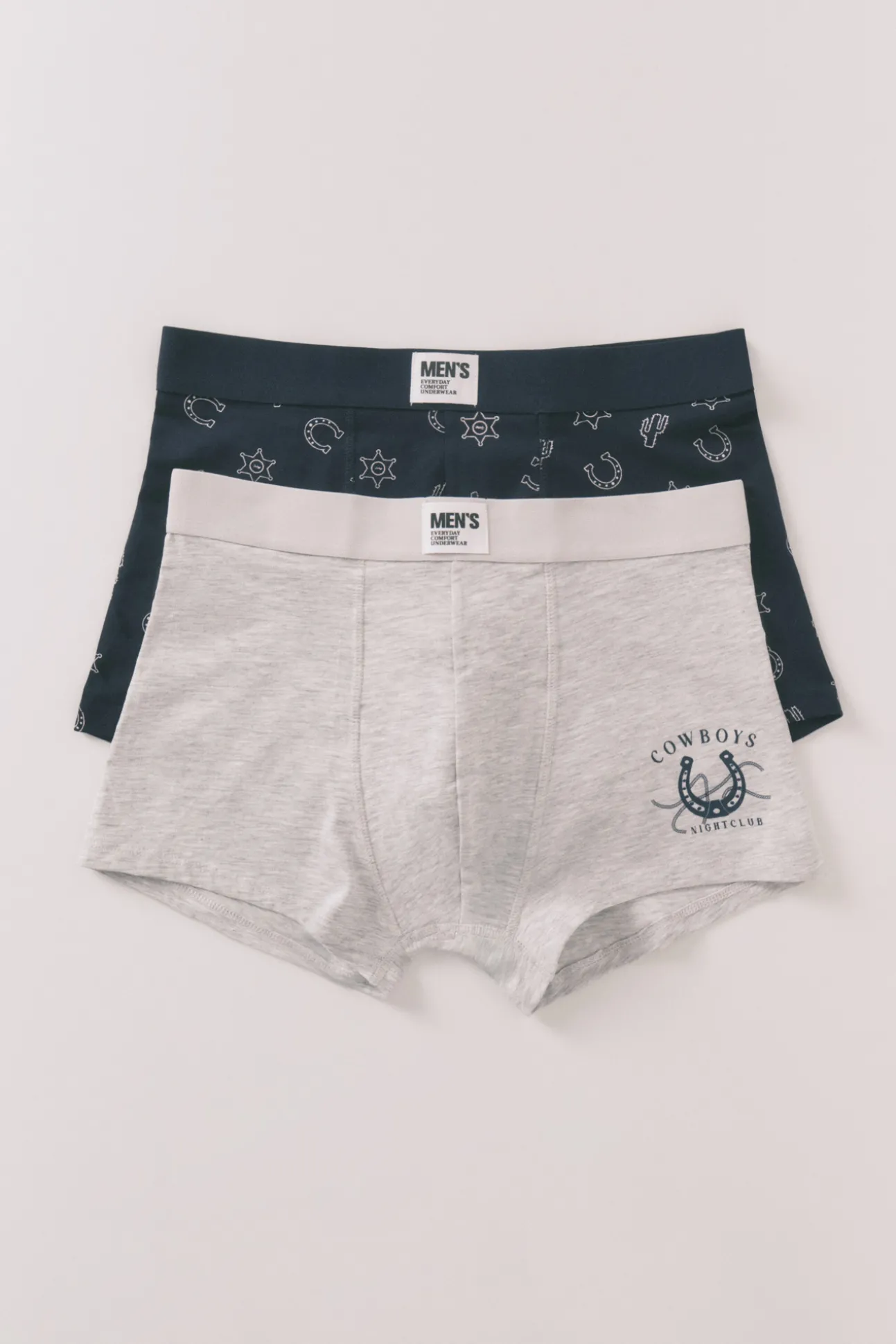 Pack 2 boxers country azul