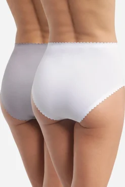 Pack 2 bragas altas Body Touch Coton