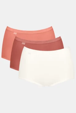 Pack 3 bragas altas sin costuras