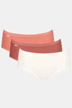 Pack 3 bragas altas sin costuras