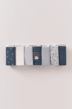 Pack 7 bragas anchas Mickey multicolor