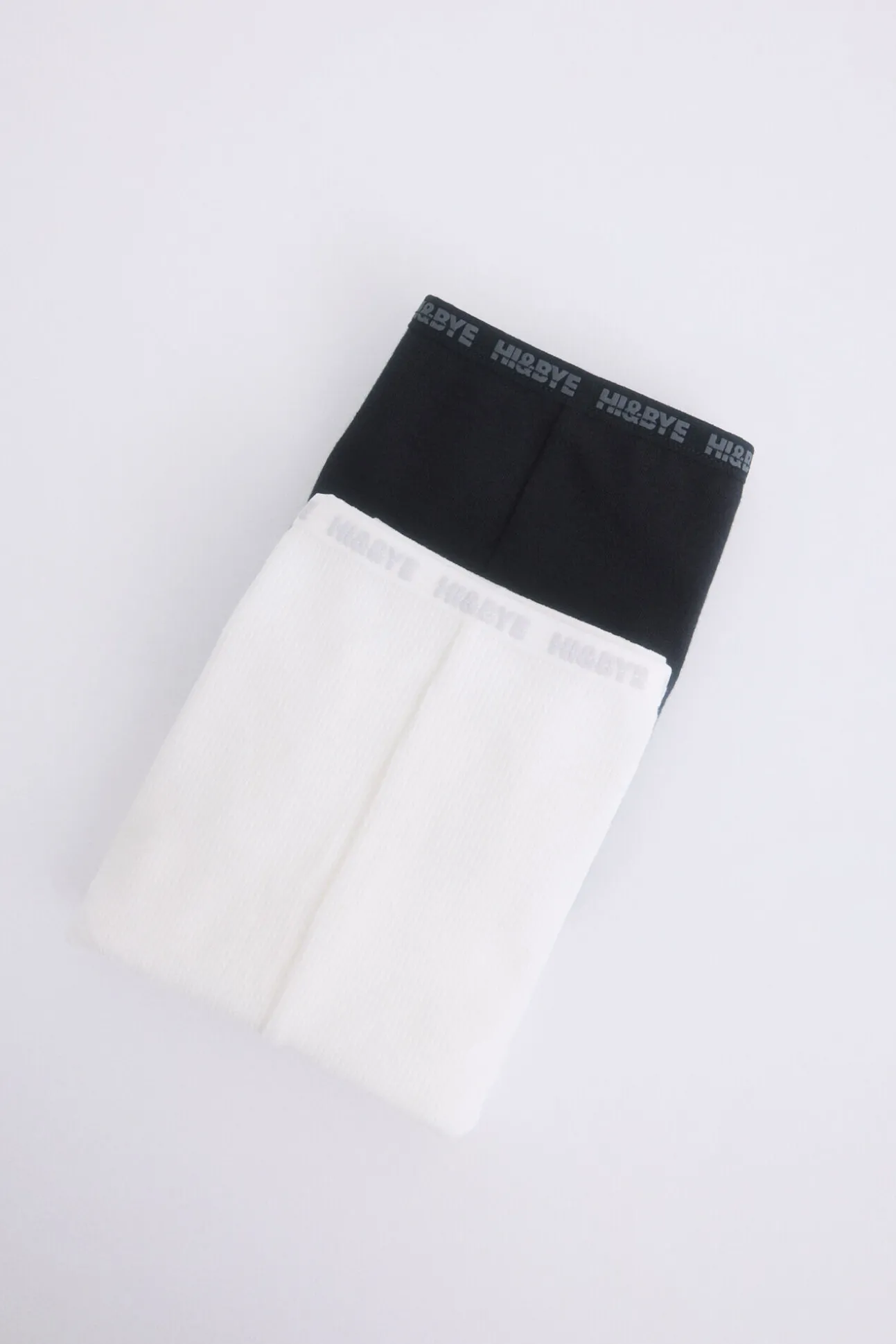 Pack 2 bragas bóxer negro, blanco
