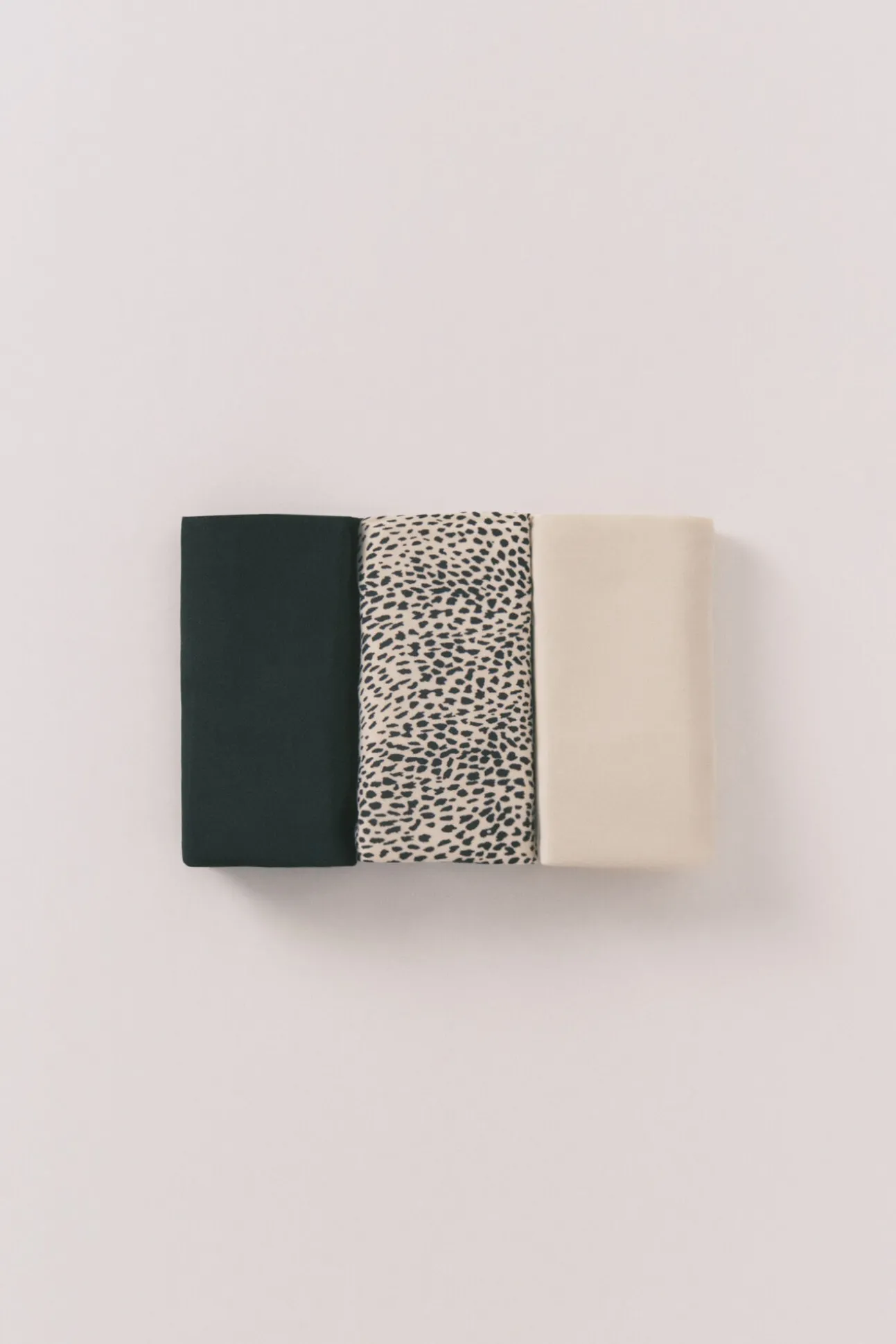 Pack 3 bragas clásicas micro kaki oscuro