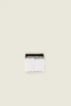 Pack 6 bragas culotte algodón orgánico