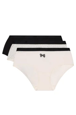 Pack 3 bragas culotte Pockets Coton
