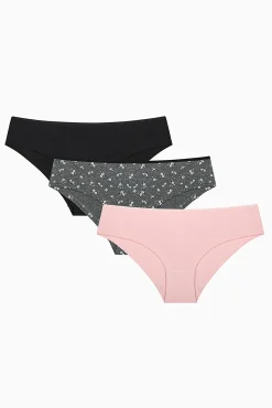 Pack 3 bragas hipster