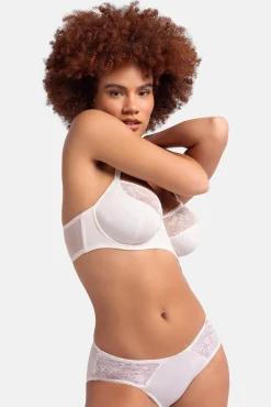 Pack 2 bragas hipster encaje rosa y nude