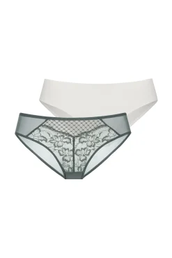 Pack 2 bragas hipster encaje