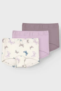 Pack 3 bragas mariposas